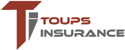 website logo toups insurance